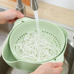 Double Wash Drain Basket